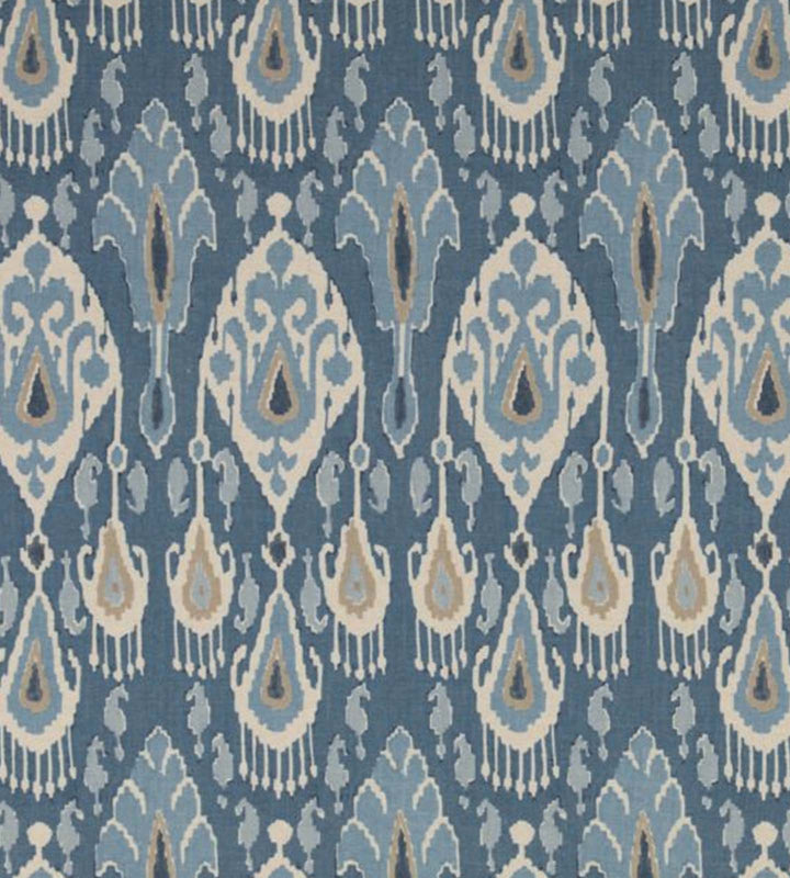 Ikat Bokhara - 01 Blue