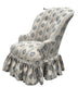 Ripley spoonback chair with skirt