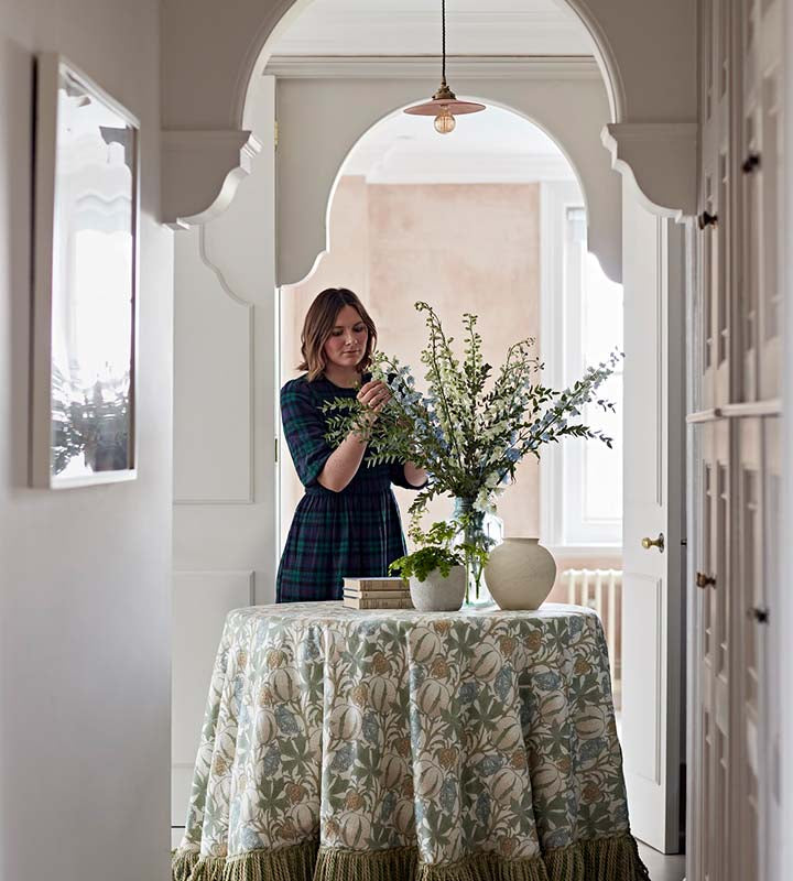 Tablecloths With Bullion Fringe