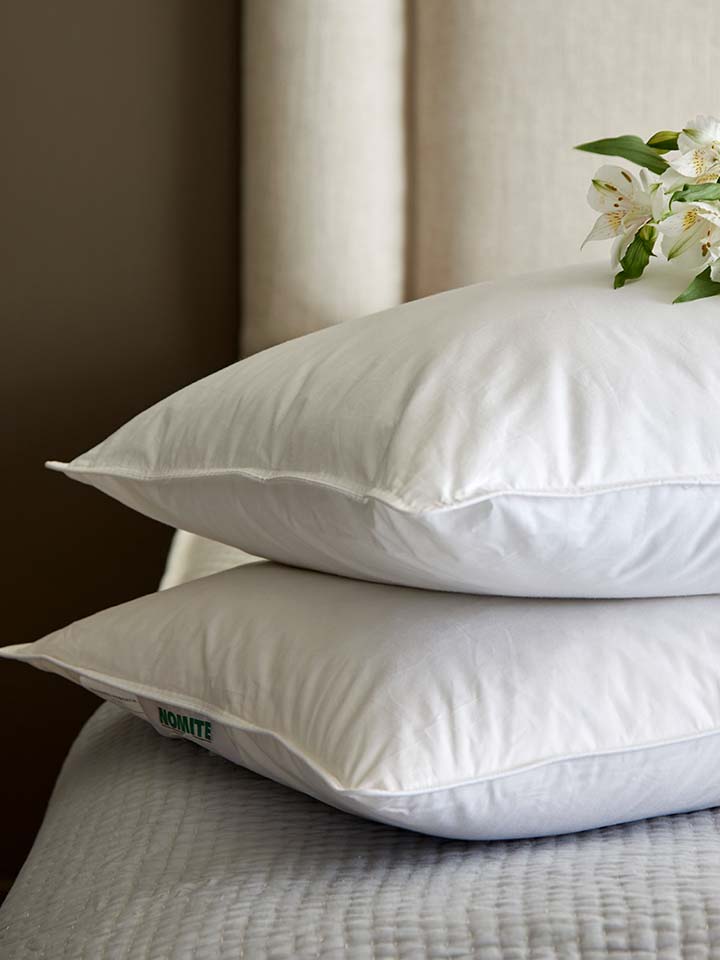 Feather and duck down clearance pillows